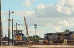 CSX Locomotives in the Yard